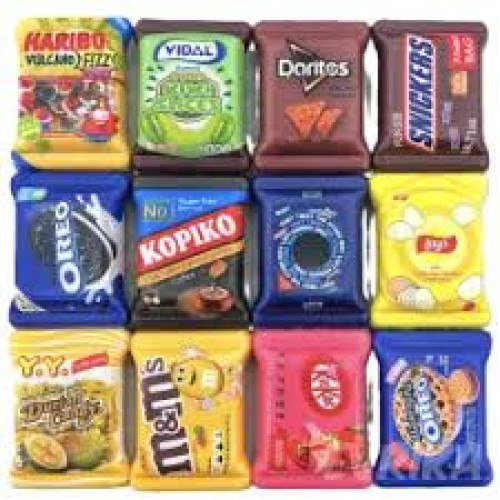 Іграшка антистрес-сквіш "Солодощі мікс" 8,3*6см (уп.12)