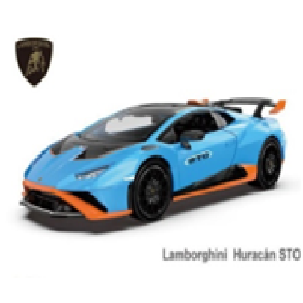 Іграшка машина мет. АВТОПРОМ  арт. 10009 (48шт/2)  5" Lamborghini Huracon STO, відкр.двері, у кор.16,5*7*8см - 0