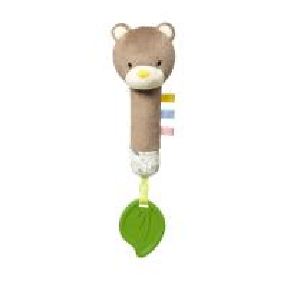 Іграшка з пищалкою "Садовник Теді" (7×27 см) BabyOno - 0
