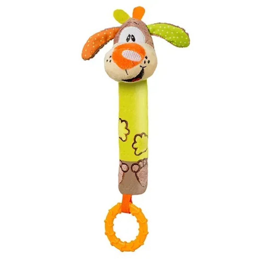 Іграшка з пищалкою Щеня Льюіс (25,5 см) Babyono 1354