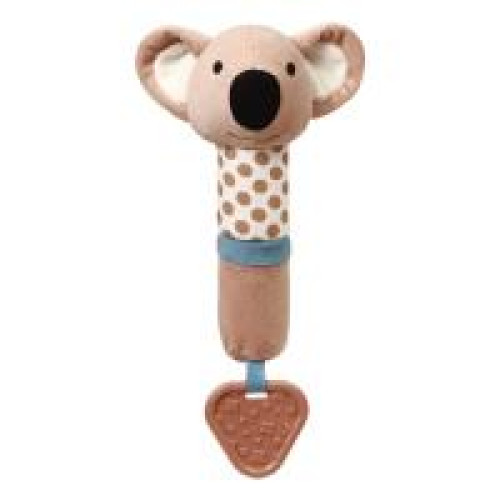 Іграшка з пищалкою та прорізувачем "Коала Чарлі" (12х25 см) Babyono 1560
