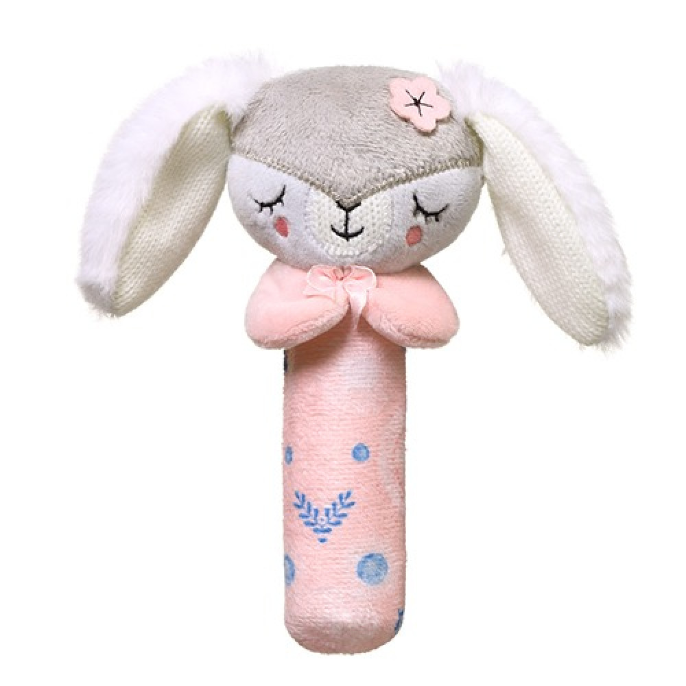 Іграшка з пищалкою "Зайченя" (Висота 23 см) Babyono 1498