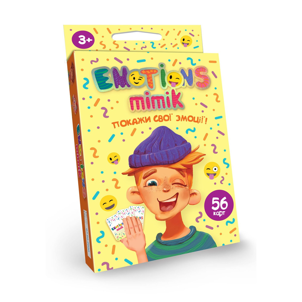 Карткова гра "Emotions Mimik"