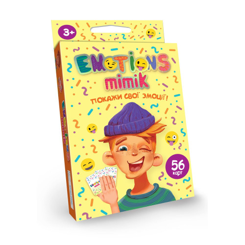 Карткова гра "Emotions Mimik"