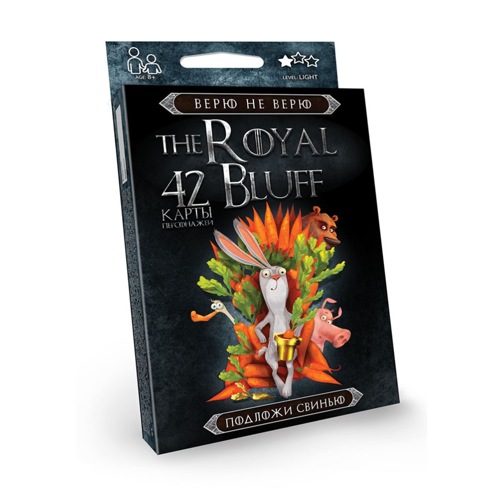 Карткова гра "The ROYAL BLUFF" - 0