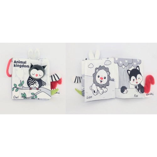 Книжечка сенсорна Звірята A0481