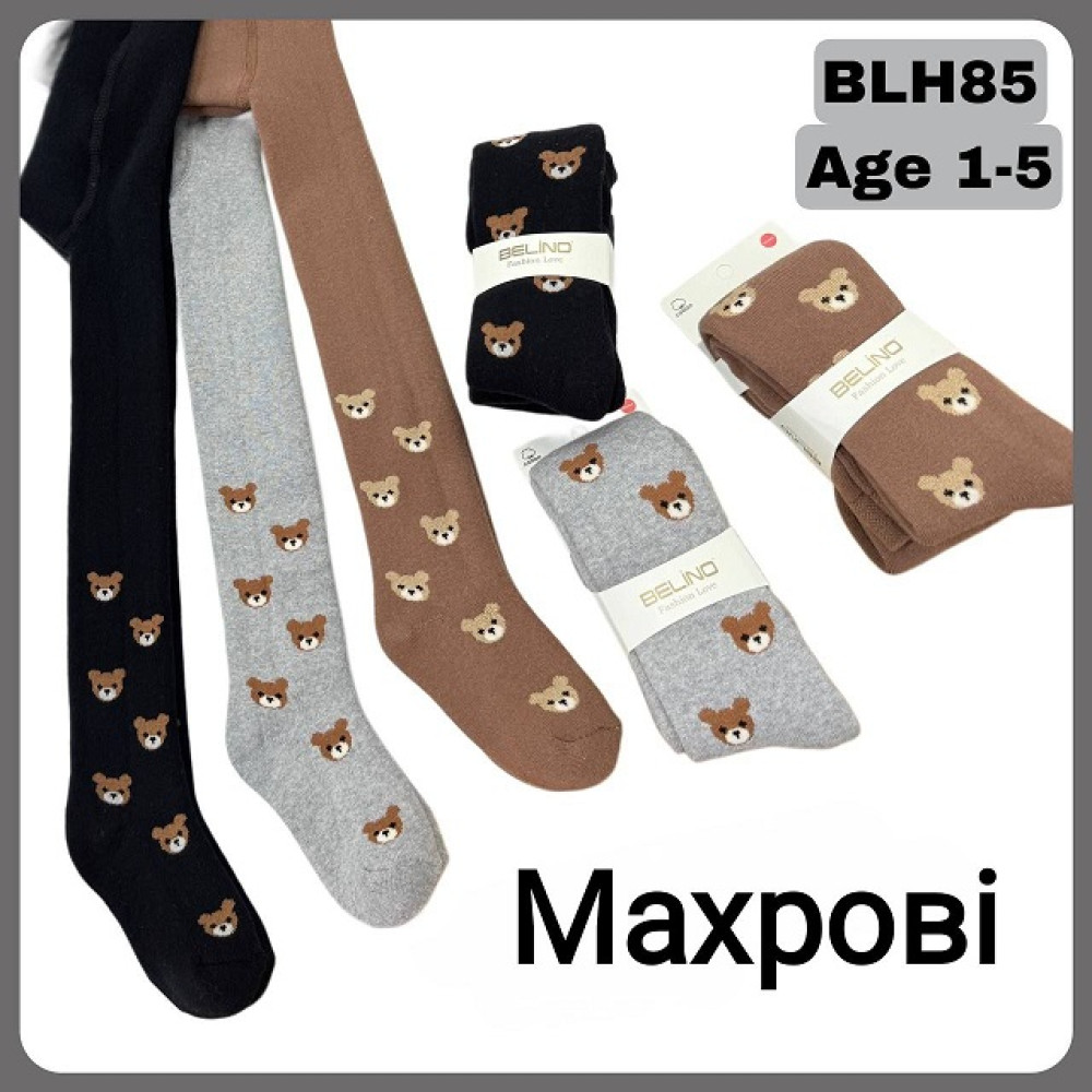 Колготи махра BELINO mix (5-6 р) BLH-85