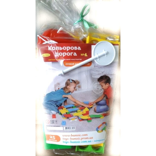 Кольорова дорога №2 " артикул 114/23 ТМ "Bamsic", пакет - 2
