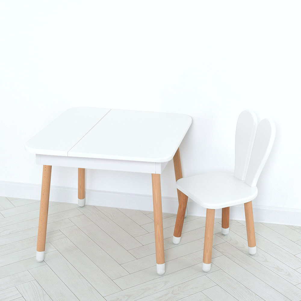 Комплект ARINWOOD Зайчик Desk з ящиком Білий