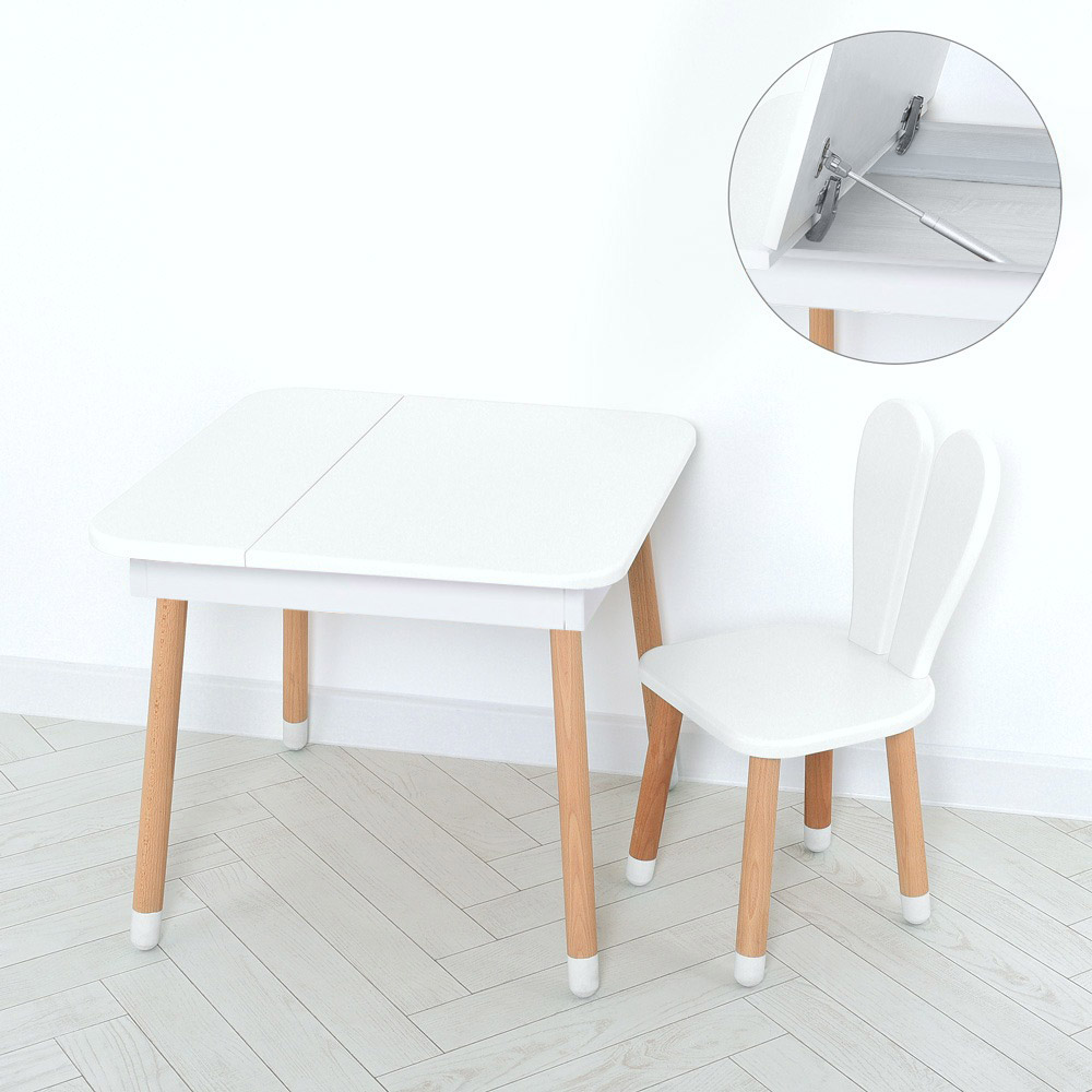Комплект ARINWOOD Зайчик Desk з ящиком Білий - 1