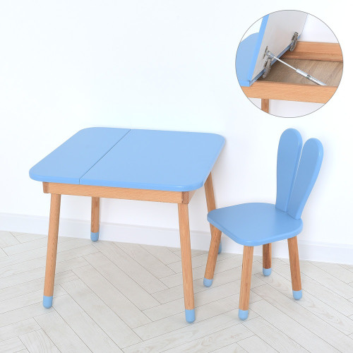 Комплект ARINWOOD Зайчик Desk з ящиком Cиній