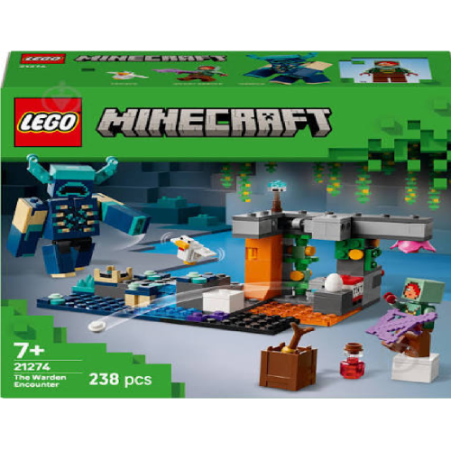 Конструктор 15480 LEGO Minecraft Конструктор Зустріч із Боро