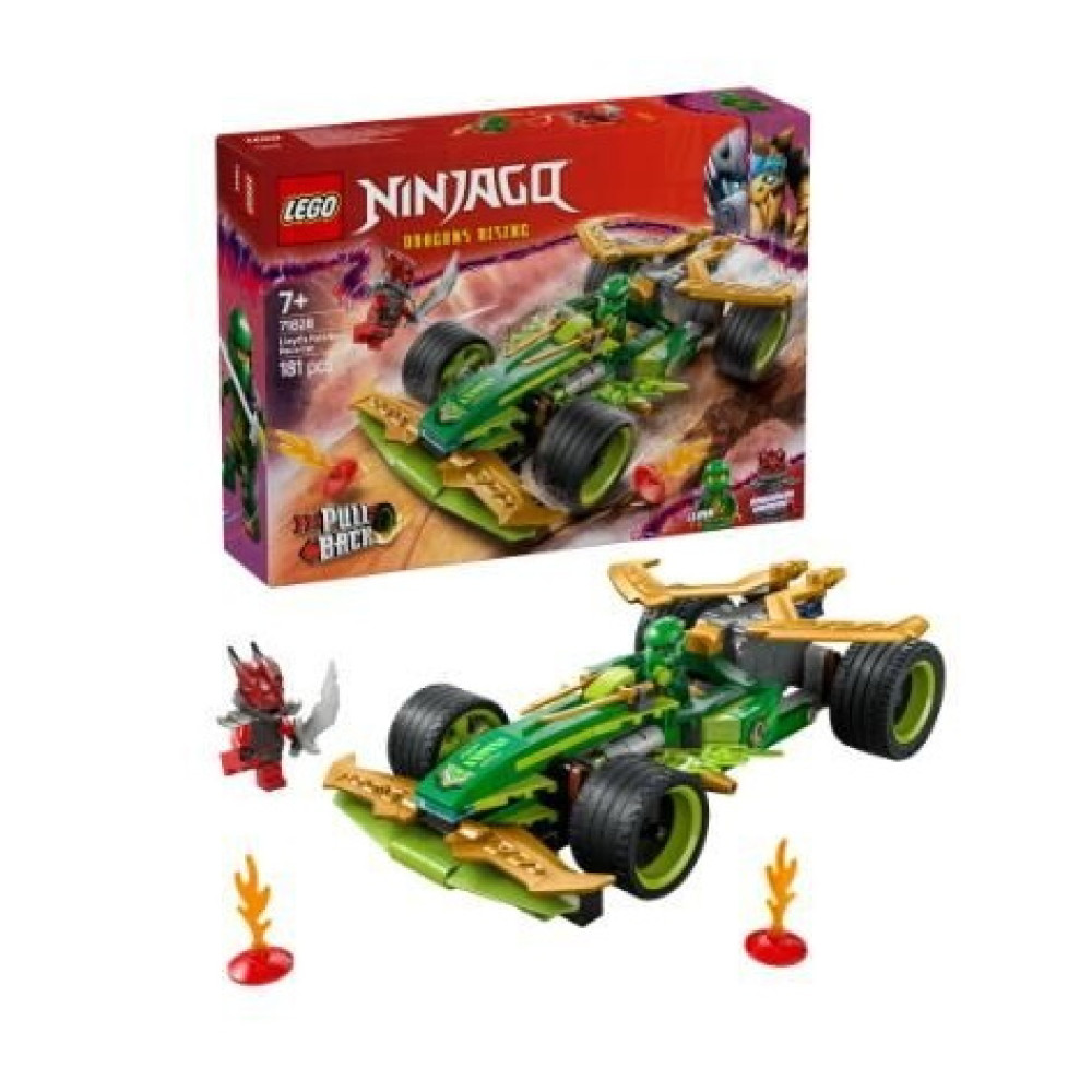 Конструктор Автомобіль для перегонів Лойда з інерційним двигуном LEGO Ninjago 15633