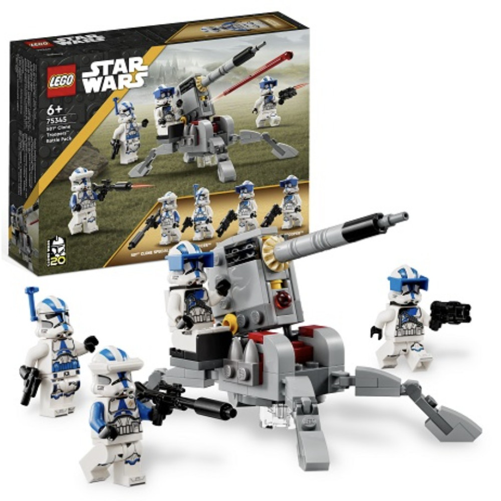 Конструктор Бойовий загін бійців-клонів 501-го легіону 119 дет LEGO Star Wars 21292