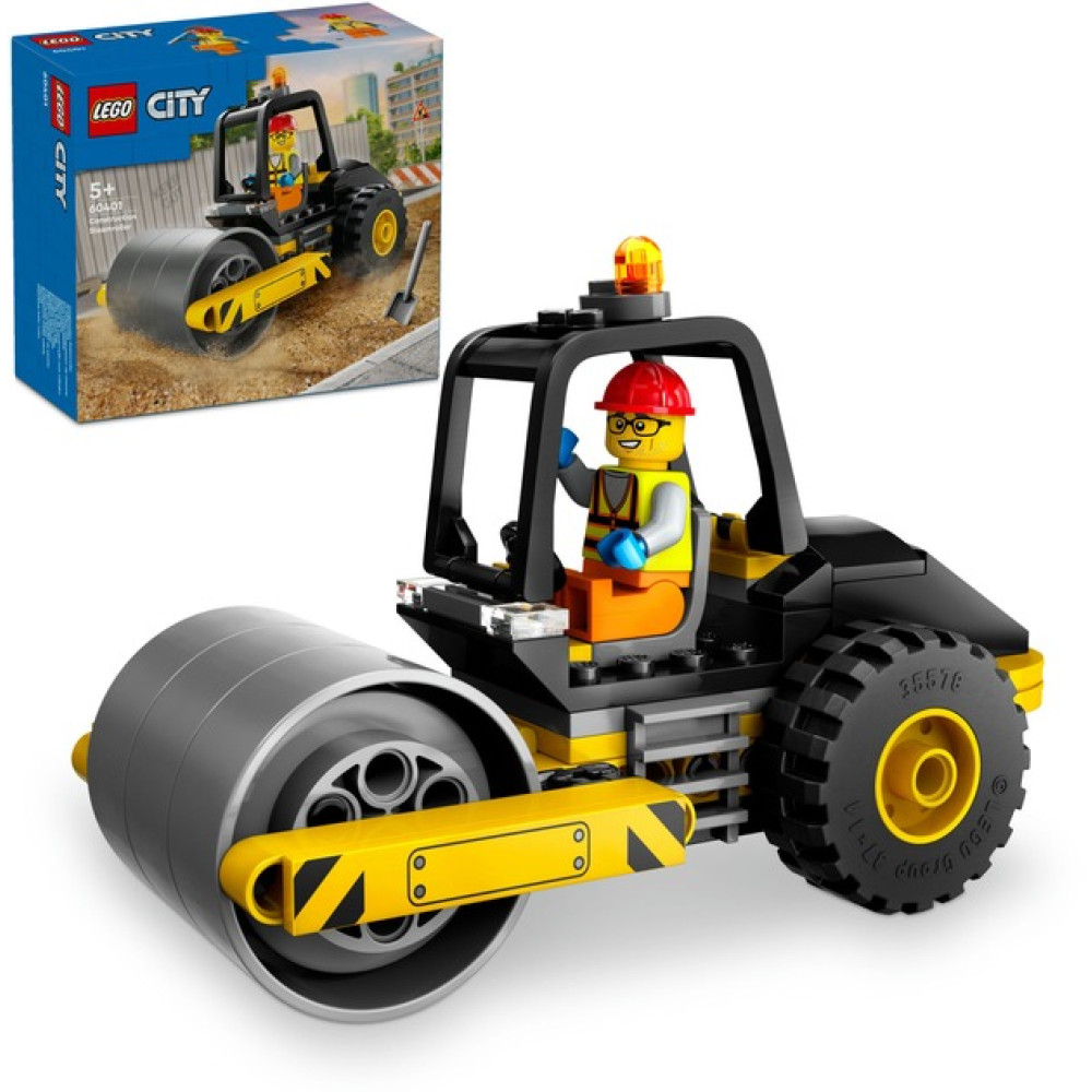 Конструктор Будівельний паровий каток 78 дет LEGO City 66740