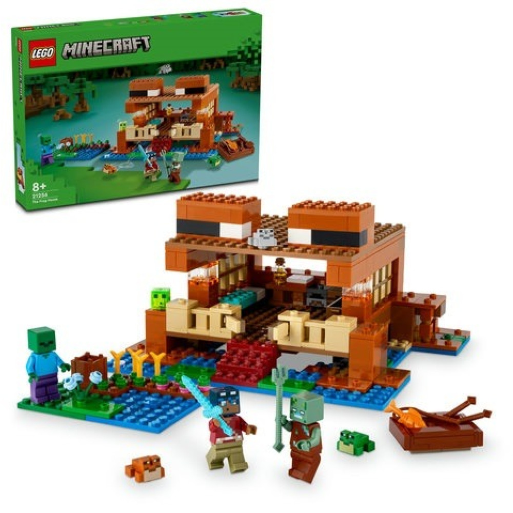 Конструктор Будинок у формі жаби LEGO Minecraft L21256