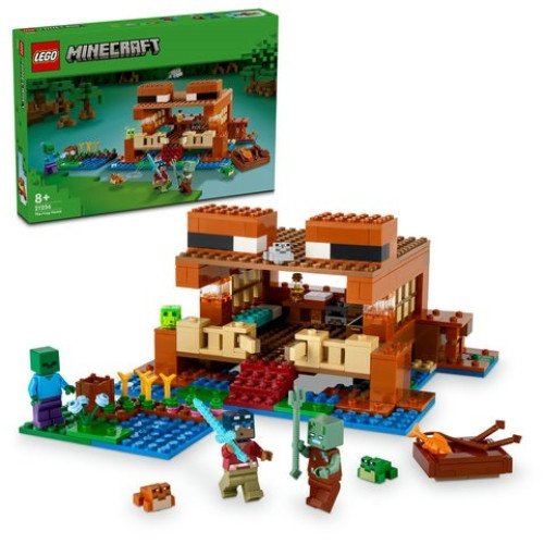 Конструктор Будинок у формі жаби LEGO Minecraft L21256