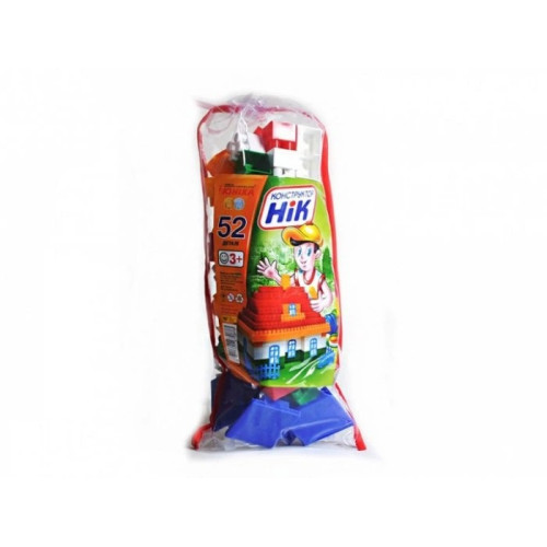 Конструктор дитячий "НІК" (52 дет) Паяний пакет YU-NIK0873