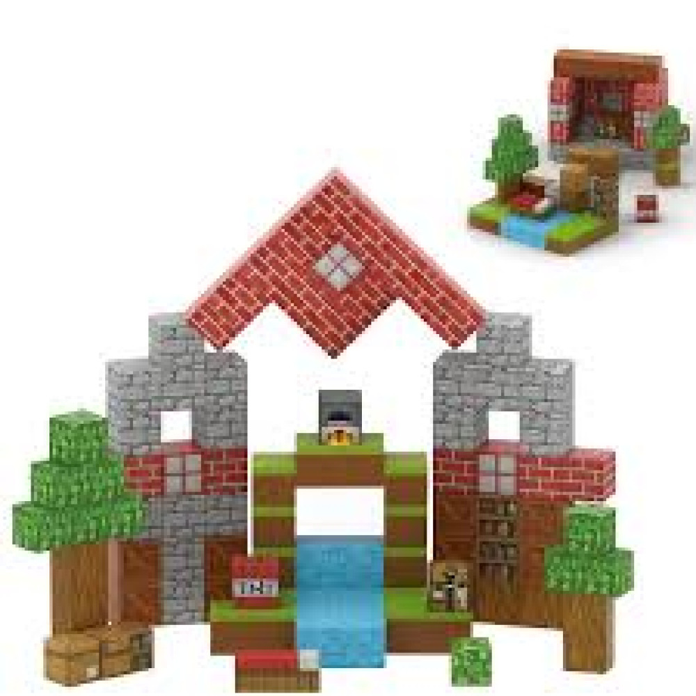 Конструктор магнітний "Minecraft",128дет 6023 23*15см - 0