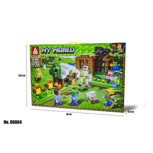 КОНСТРУКТОР MINECRAFT 501деталь  66064