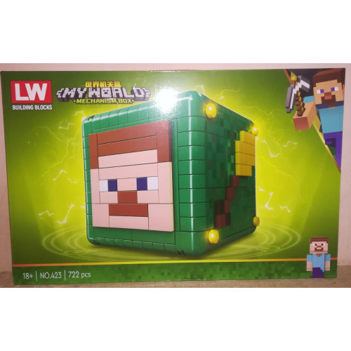 Конструктор Minecraft 722 деталі