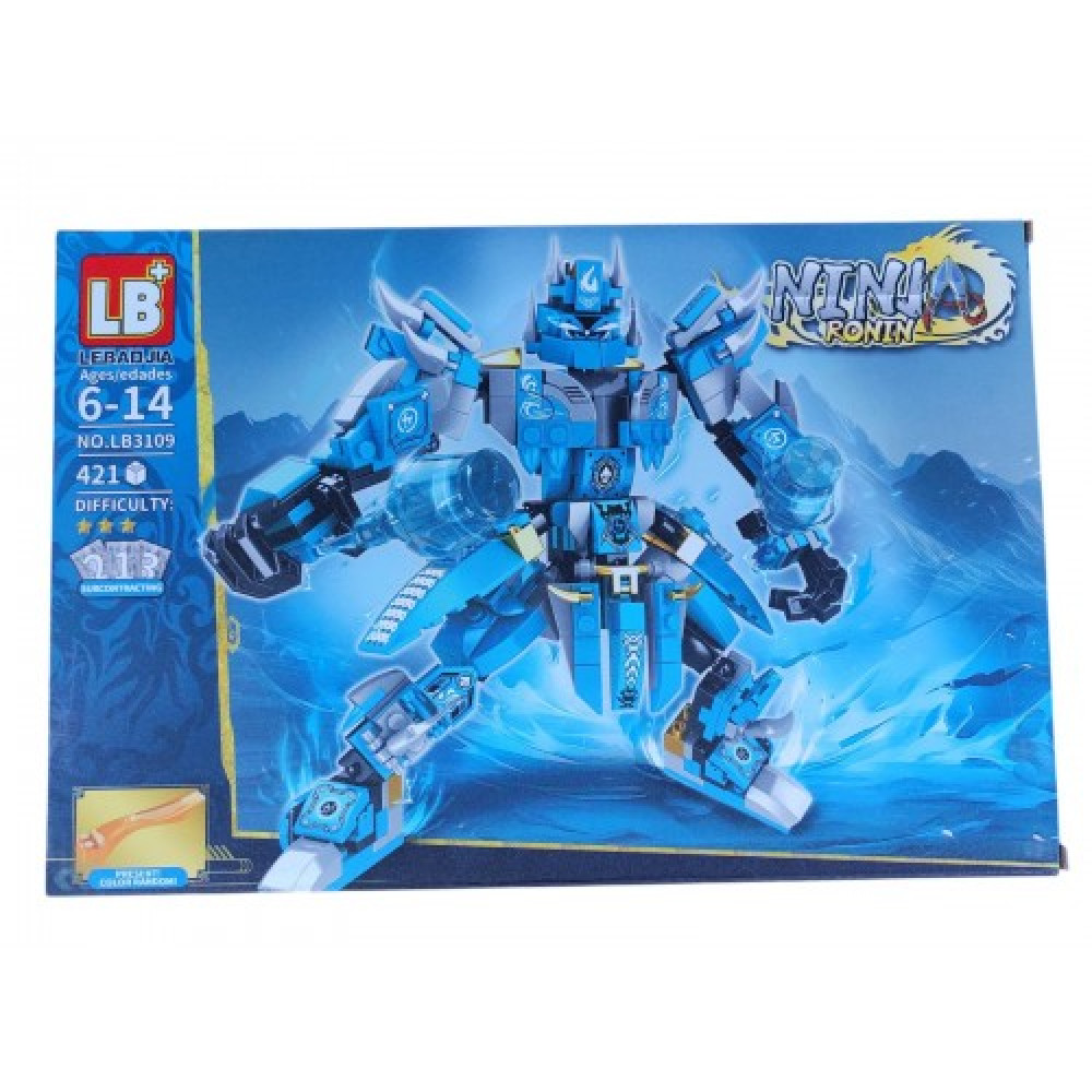 КОНСТРУКТОР NINJAGO LB3109 (421 ДЕТАЛЕЙ)