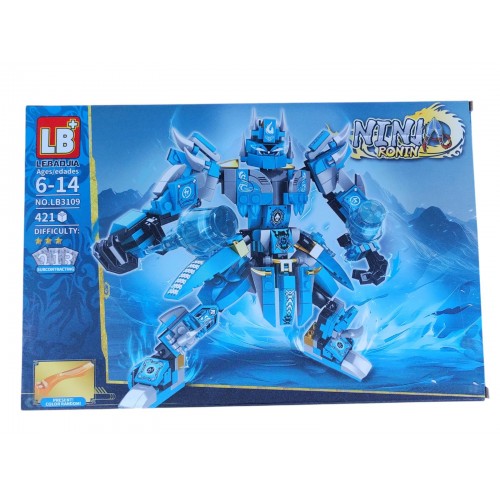 КОНСТРУКТОР NINJAGO LB3109 (421 ДЕТАЛЕЙ)