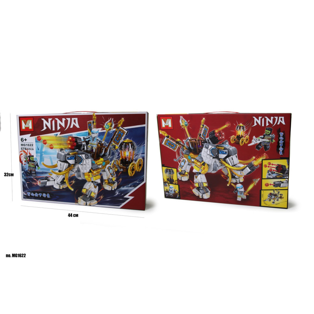 КОНСТРУКТОР NINJAGO MG1622 (578 ДЕТАЛЕЙ)