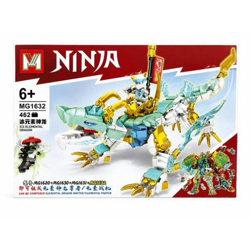 КОНСТРУКТОР Ninjago MG1632 на 462 Деталів