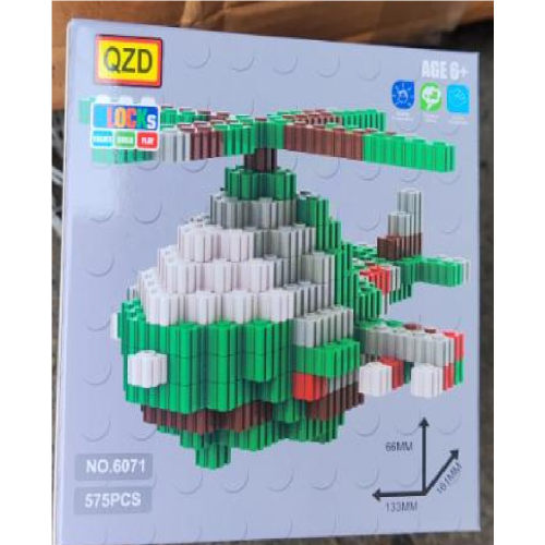 Kонструктор  Піксельний 480 дет 6071P