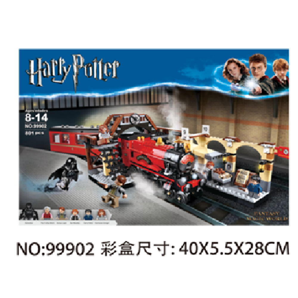 Конструктор поїзд Harry Potter 6060 Хогвардс-експрес, 801 де