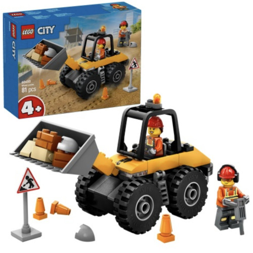 Конструктор Жовтий будівельний автонавантажувач 81 дет LEGO City 84687