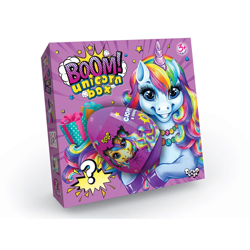 Креативна творчість "Boom! Unicorn Box" pony яйце