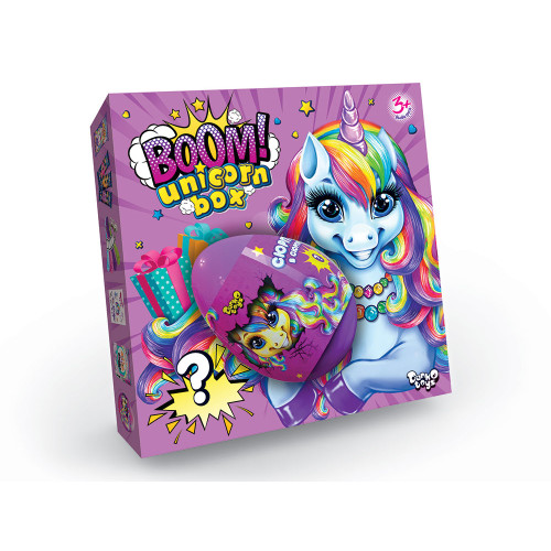 Креативна творчість "Boom! Unicorn Box" pony яйце