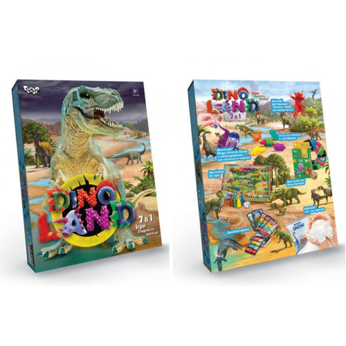 Креативна творчість "Dino Land 7 в 1"