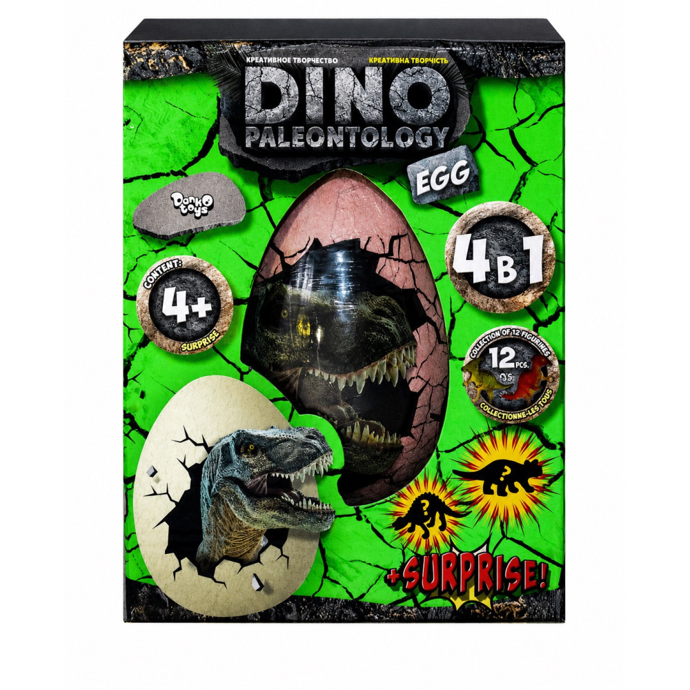Креативна творчість "Dino Paleontology. EGG" 4в1