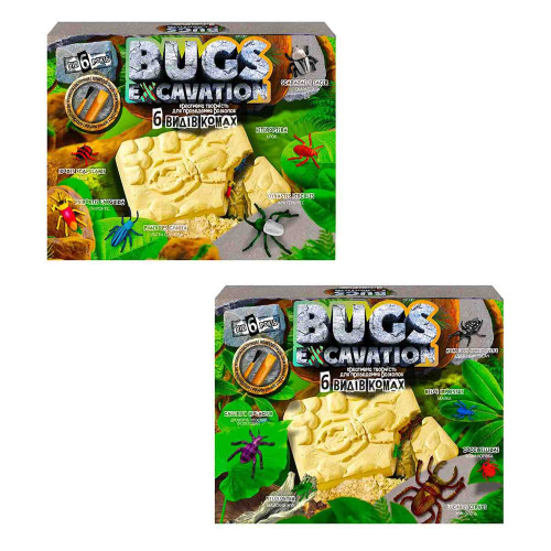 Креативна творчість для проведення розкопок "BUGS EXCAVATION" жуки укр BEX-01-05U,06U