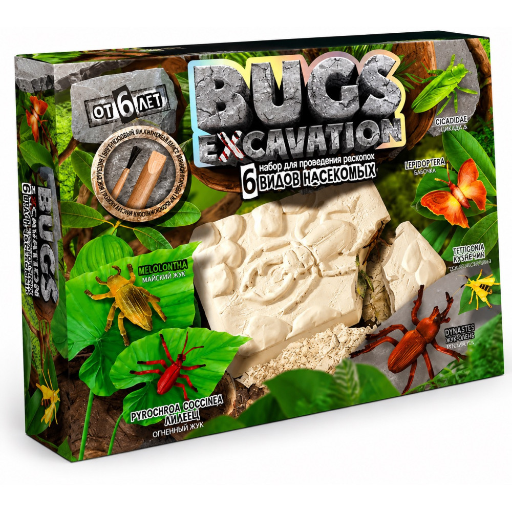 Креативна творчість проведення розкопок "BUGS EXCAVATION"