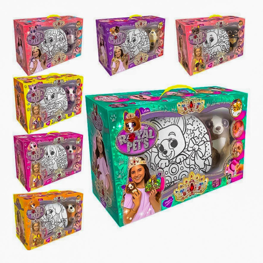 Креативна творчость розмальовка My Color "ROYAL PET`S"