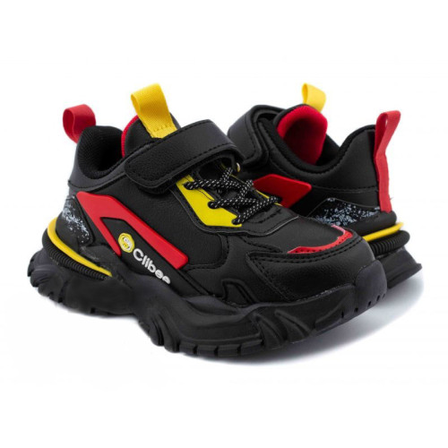 Кросівки дитячі Clibee L-255 black-red 26-31