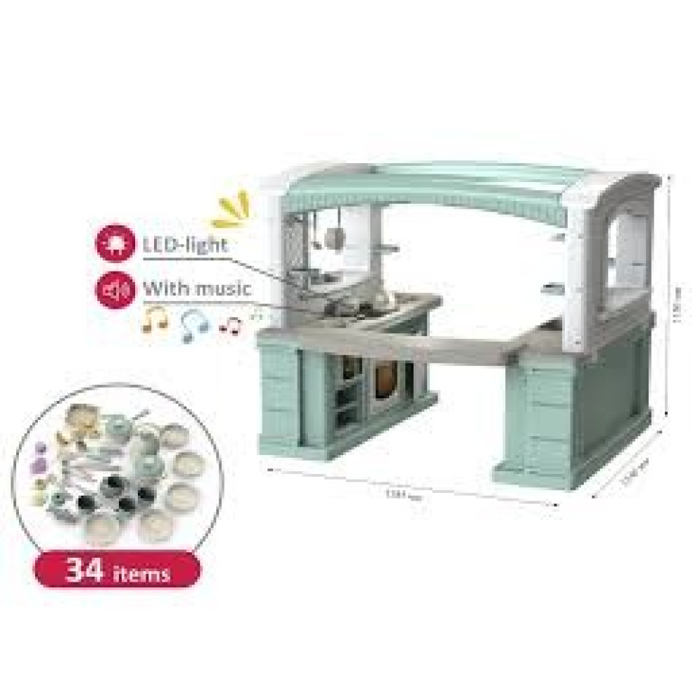 Кухня BIG" 1270x1387x1146mm артикул 01480/21 - 0