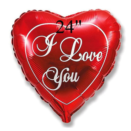 Кулька фольг з малюнок Серце I Love you (3г) 201506 FlexMetal