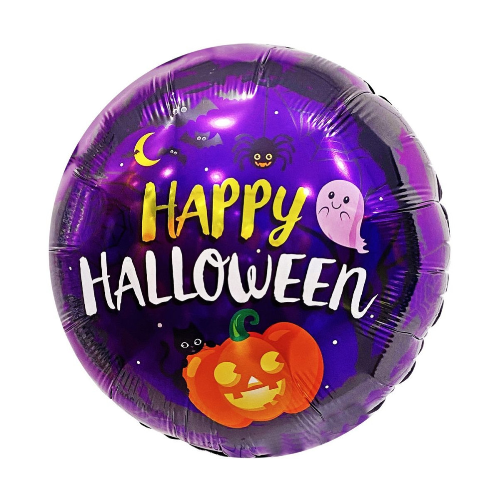 Кулька з фольги кульку з фольги "Привид. Happy Halloween" FlexMetal