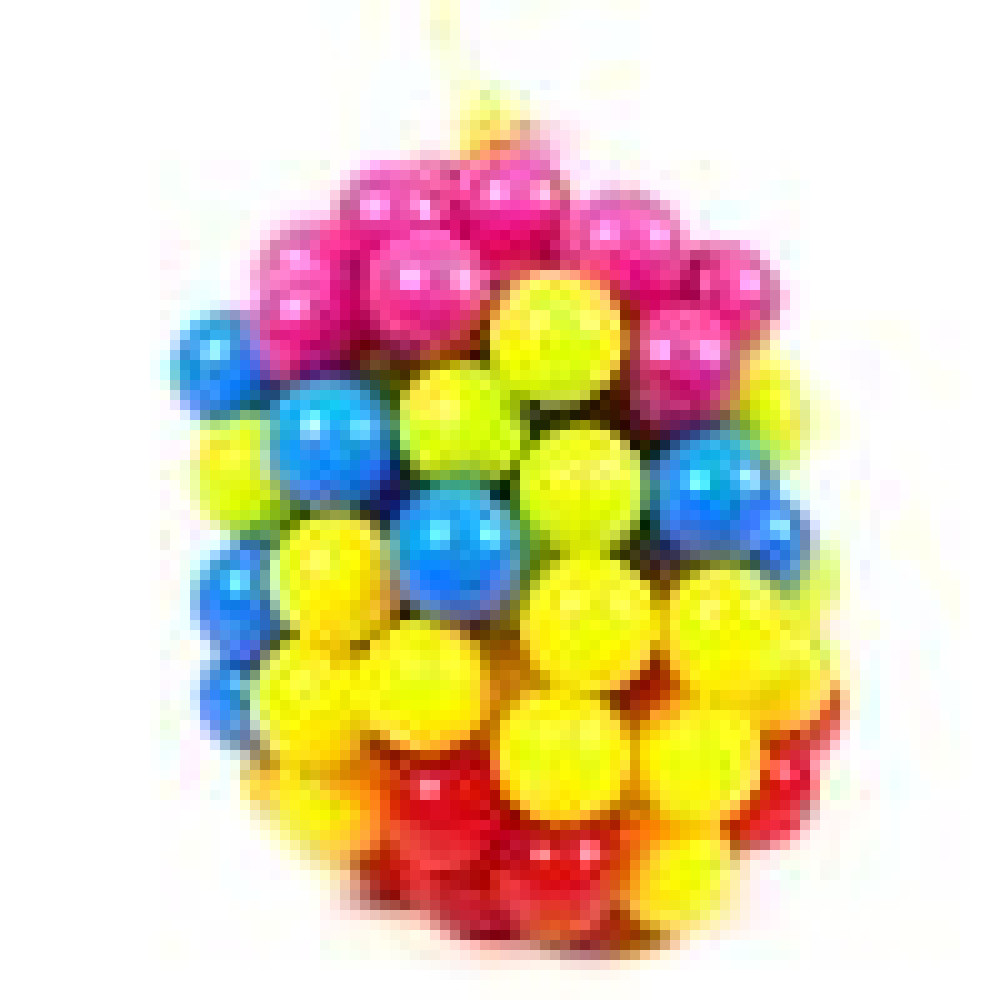 Кульки d6см, 100шт, м`які (4шт/уп) - 1