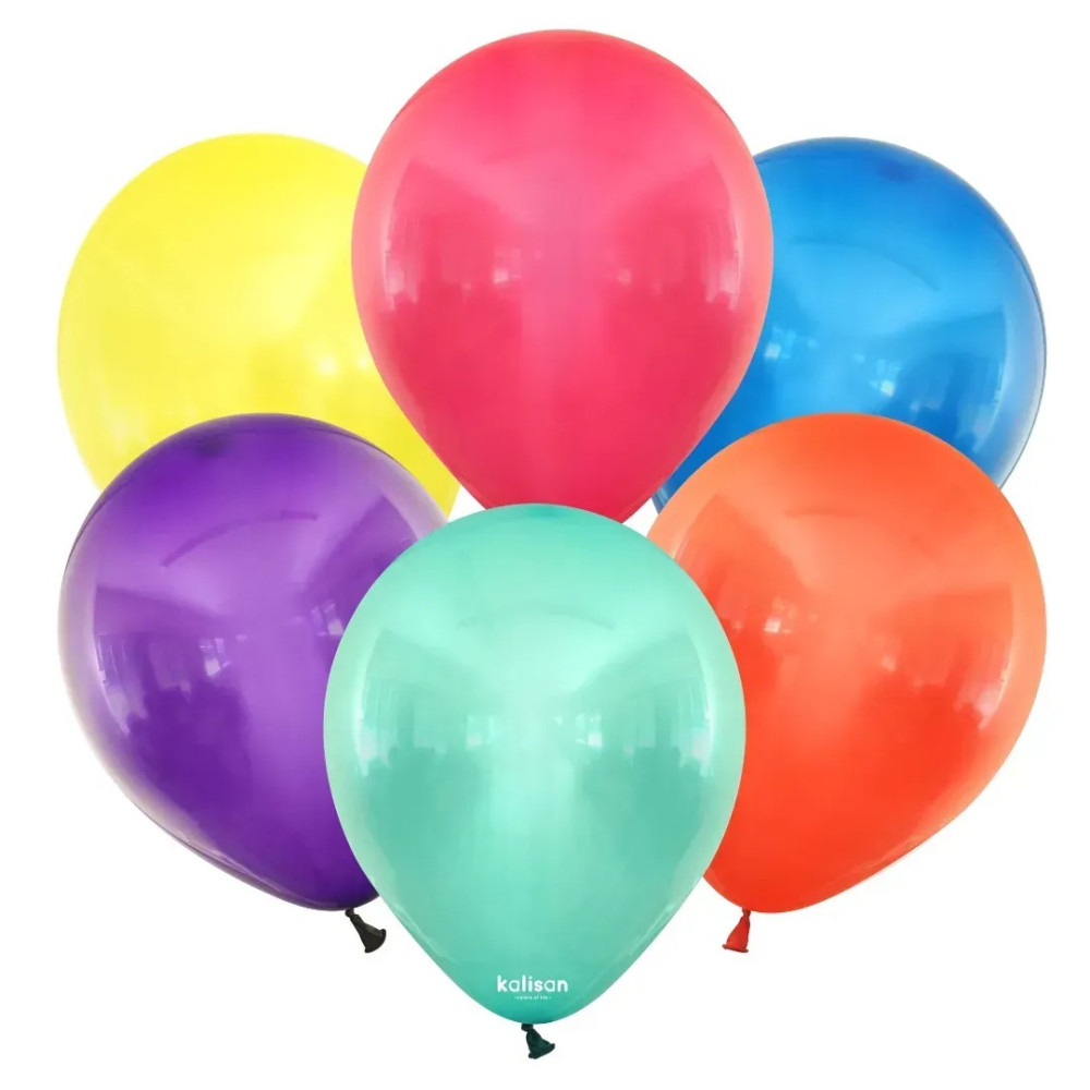 Куля латексна Kalisan Кристал Асорті Assorted 12'