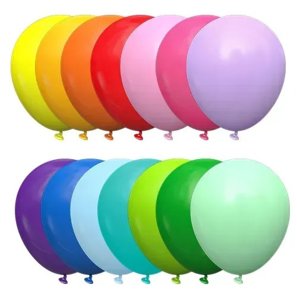 Куля латексна Kalisan "Pastel" - асорті 12