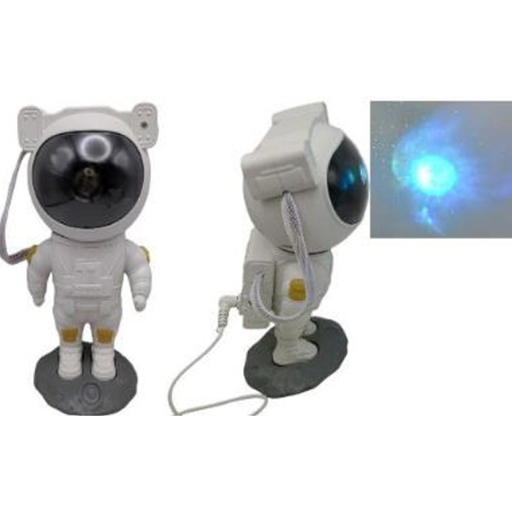 Лампа-нічник дитячя LED з проектором "Космонавт" 23*12см, US