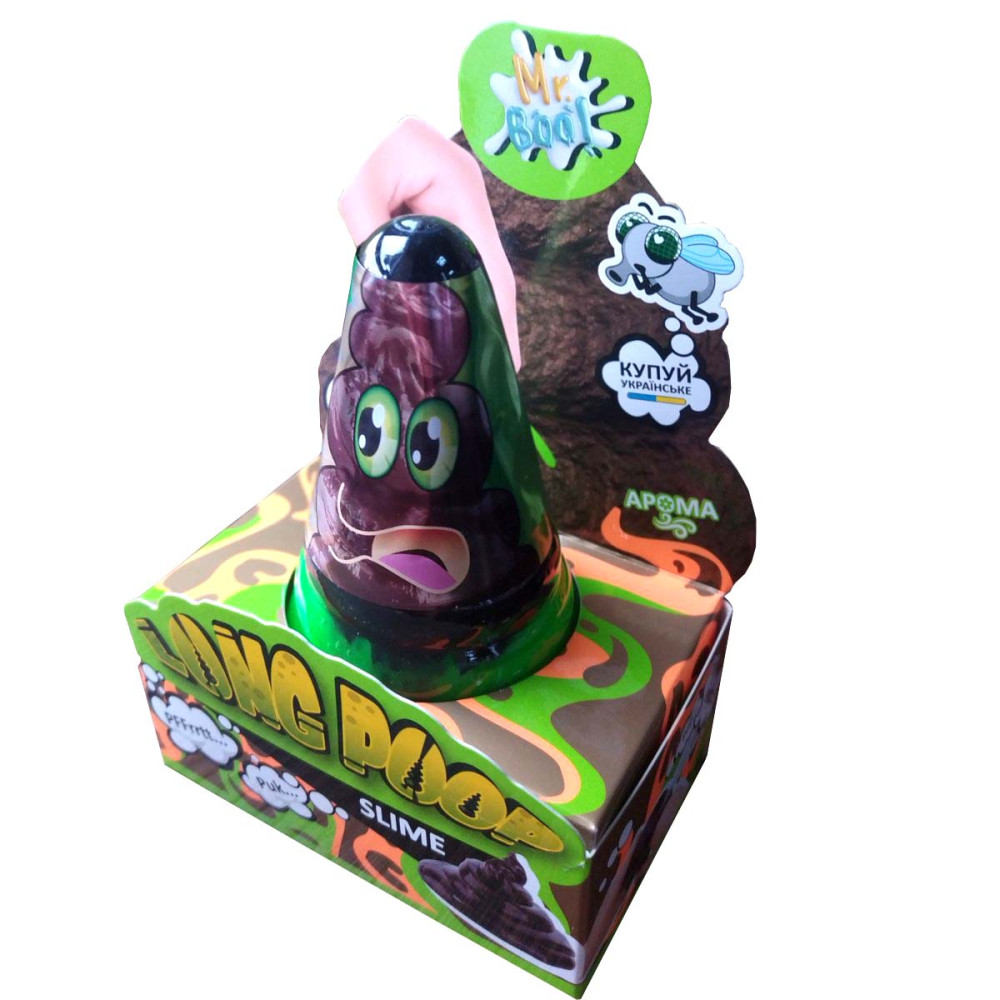 Лизун-антистрес ТМ Mr.Boo Long Poop 250г -УКР A-80116-001