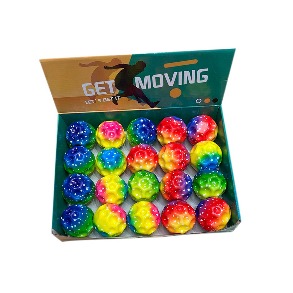 М'яч дитячий  Sky Ball Gravity Bal  MS 3757 (120шт) 7см, 20шт(мікс кольорів), антигравітаційний, в дисплеї, 36-7,5-27см - 0