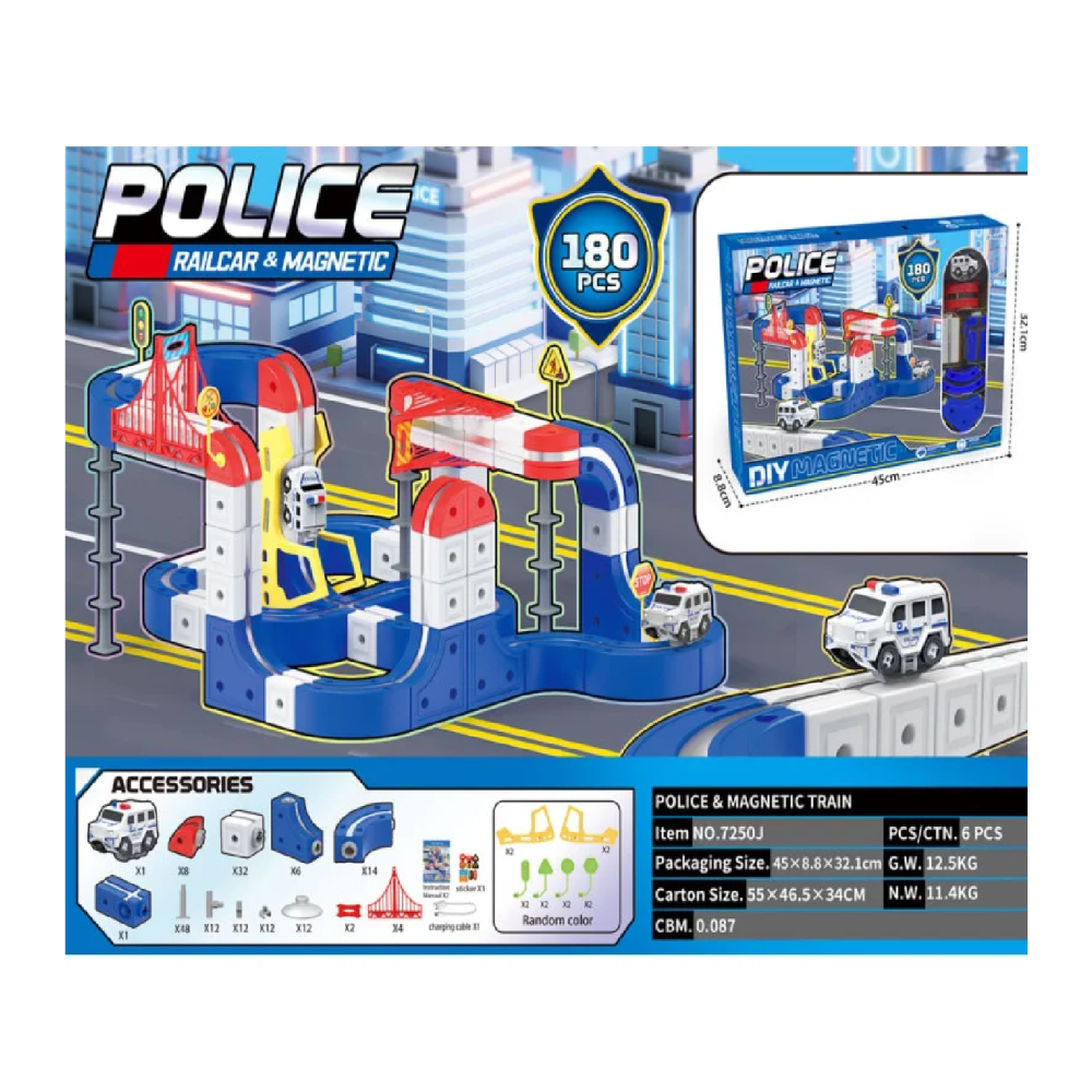Магічний 3D-трек Cube 7250J-1D (180 деталь)